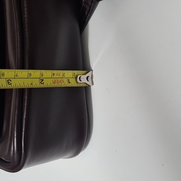 Leco brown leather shoulder bag - Picture 9 of 10